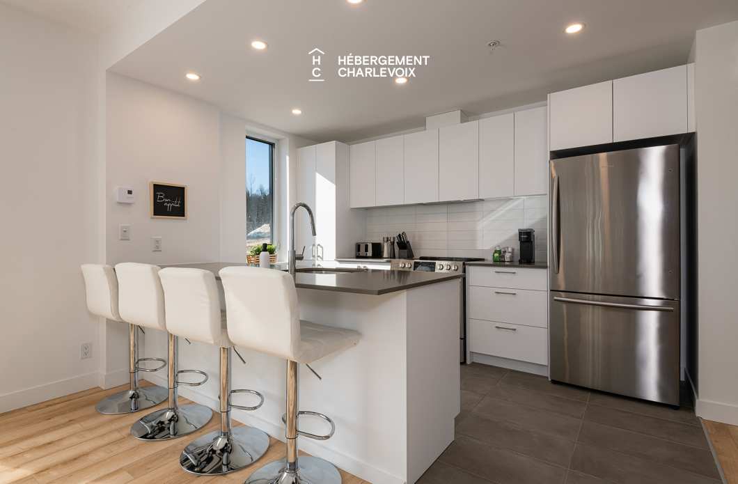 MGR-750 :  Condo 1e étage - Condo familial avec vue sur le fleuve