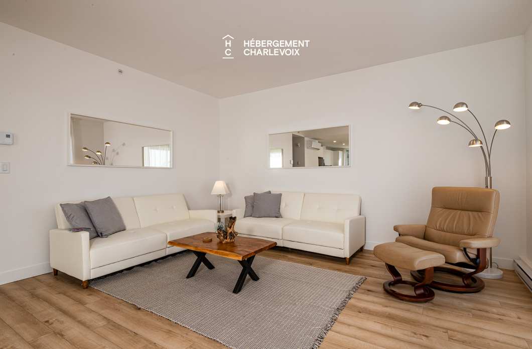 MGR-750 :  Condo 1e étage - Condo familial avec vue sur le fleuve