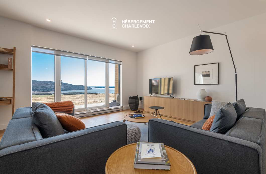 MGR-750 :  Condo 1e étage - Condo familial avec vue sur le fleuve