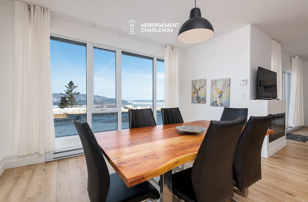 MGR-750 :  Condo 1e étage - Condo familial avec vue sur le fleuve