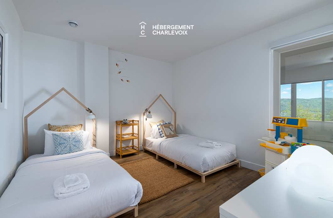 MGR-750 :  Condo 1e étage - Condo familial avec vue sur le fleuve