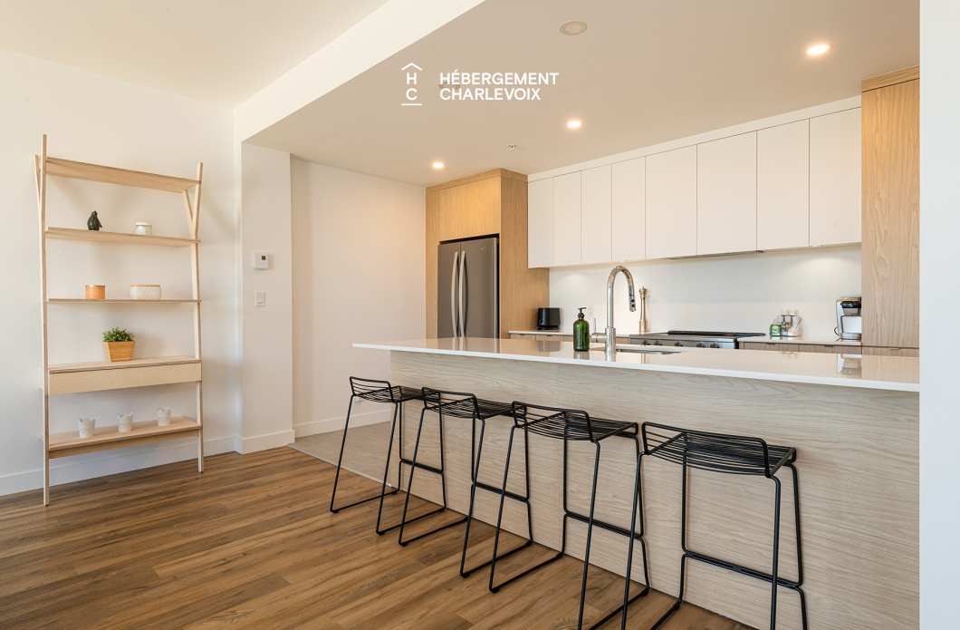 MGR-750 :  Condo 1e étage - Condo familial avec vue sur le fleuve