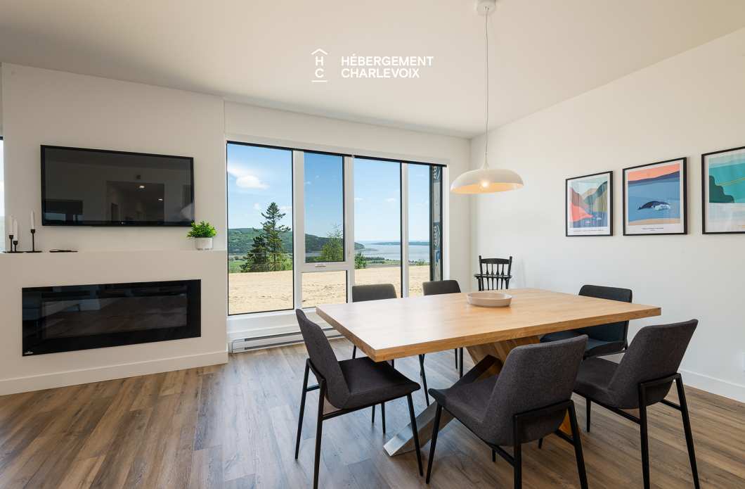 MGR-750 :  Condo 1e étage - Condo familial avec vue sur le fleuve