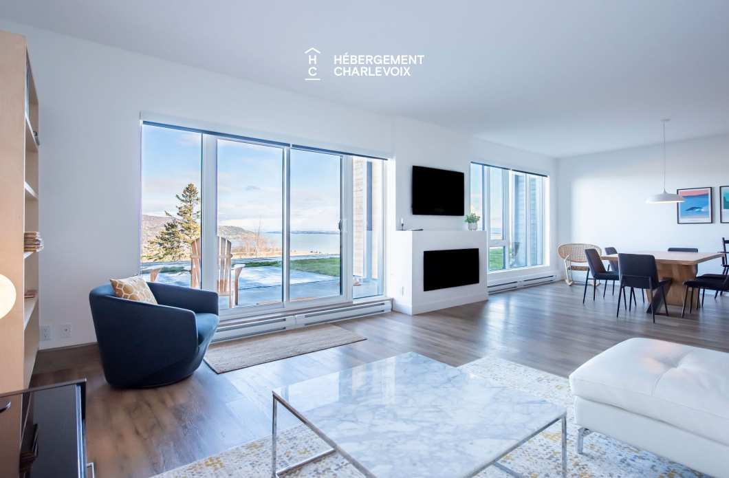 MGR-750 :  Condo 1e étage - Condo familial avec vue sur le fleuve