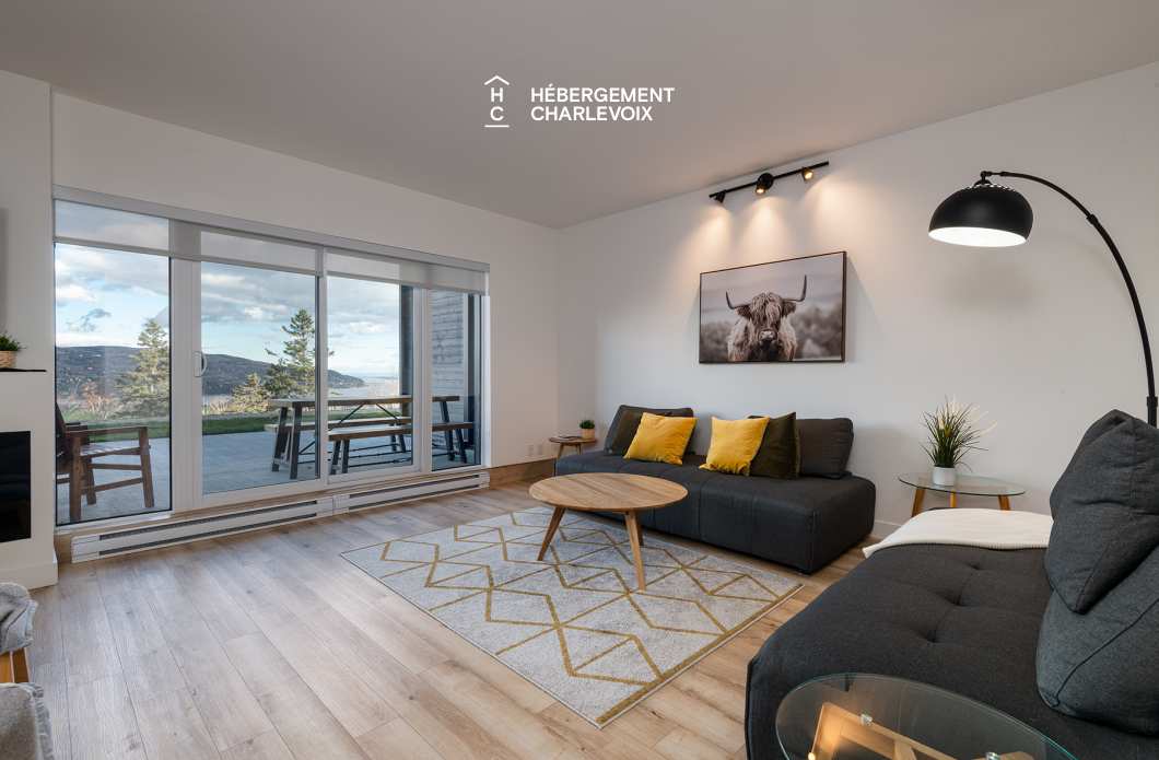 MGR-750 :  Condo 1e étage - Condo familial avec vue sur le fleuve