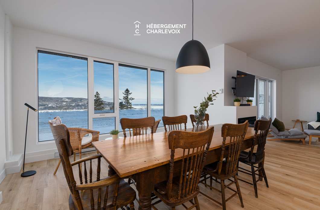 MGR-750 :  Condo 1e étage - Condo familial avec vue sur le fleuve
