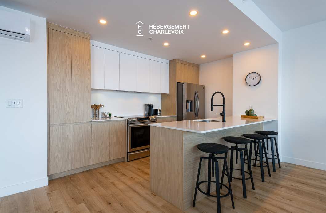 MGR-750 :  Condo 1e étage - Condo familial avec vue sur le fleuve