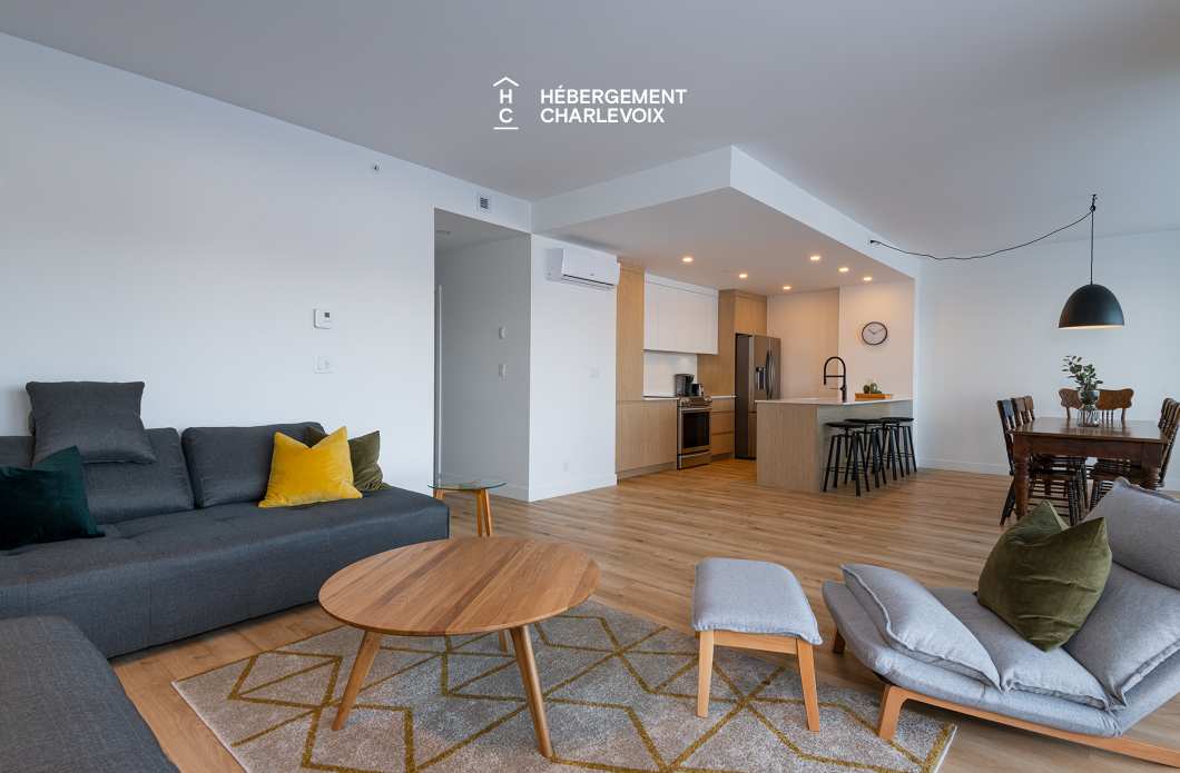 MGR-750 :  Condo 1e étage - Condo familial avec vue sur le fleuve
