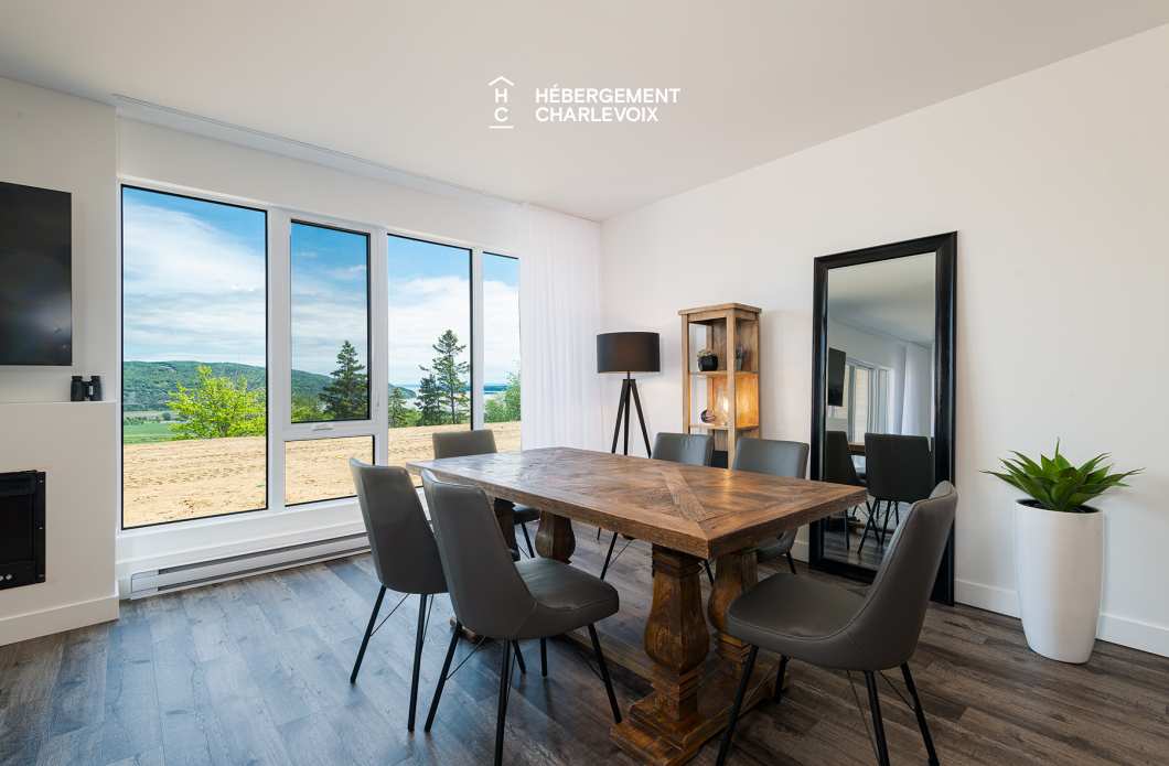 MGR-750 :  Condo 1e étage - Condo familial avec vue sur le fleuve