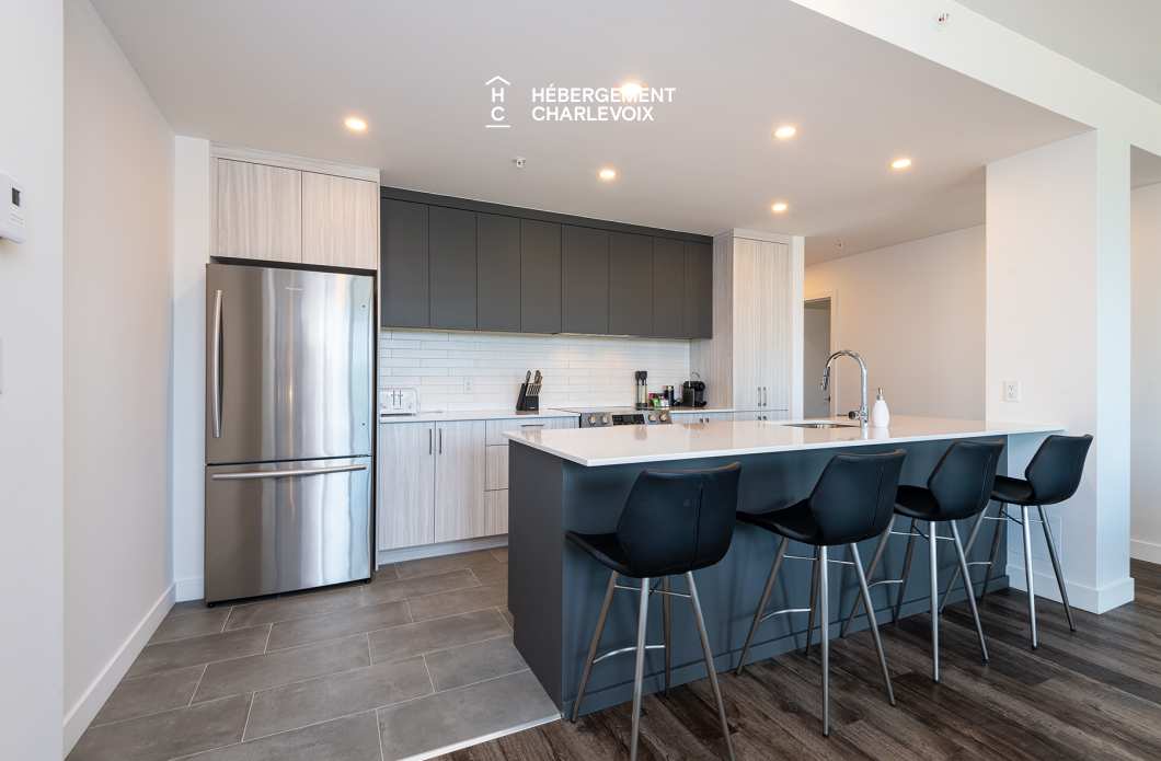 MGR-750 :  Condo 1e étage - Condo familial avec vue sur le fleuve