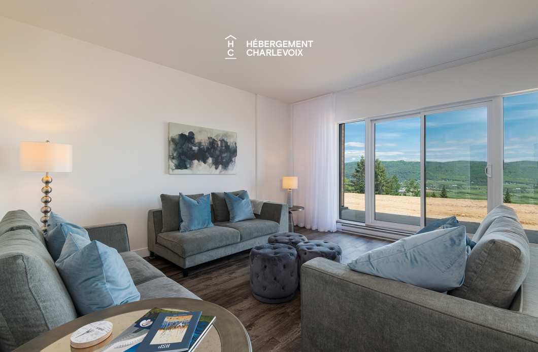 MGR-750 :  Condo 1e étage - Condo familial avec vue sur le fleuve