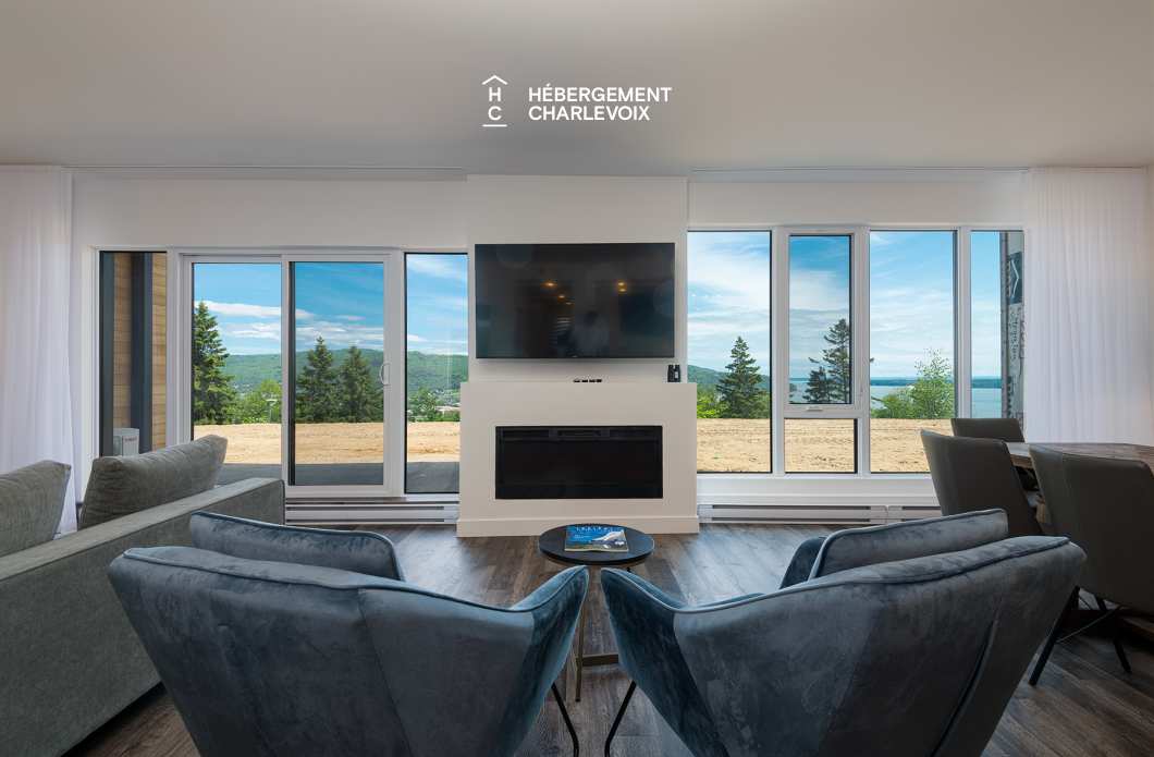 MGR-750 :  Condo 1e étage - Condo familial avec vue sur le fleuve