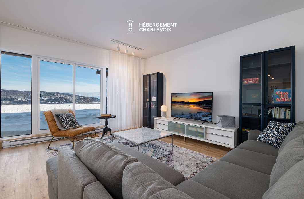 MGR-750 :  Condo 1e étage - Condo familial avec vue sur le fleuve