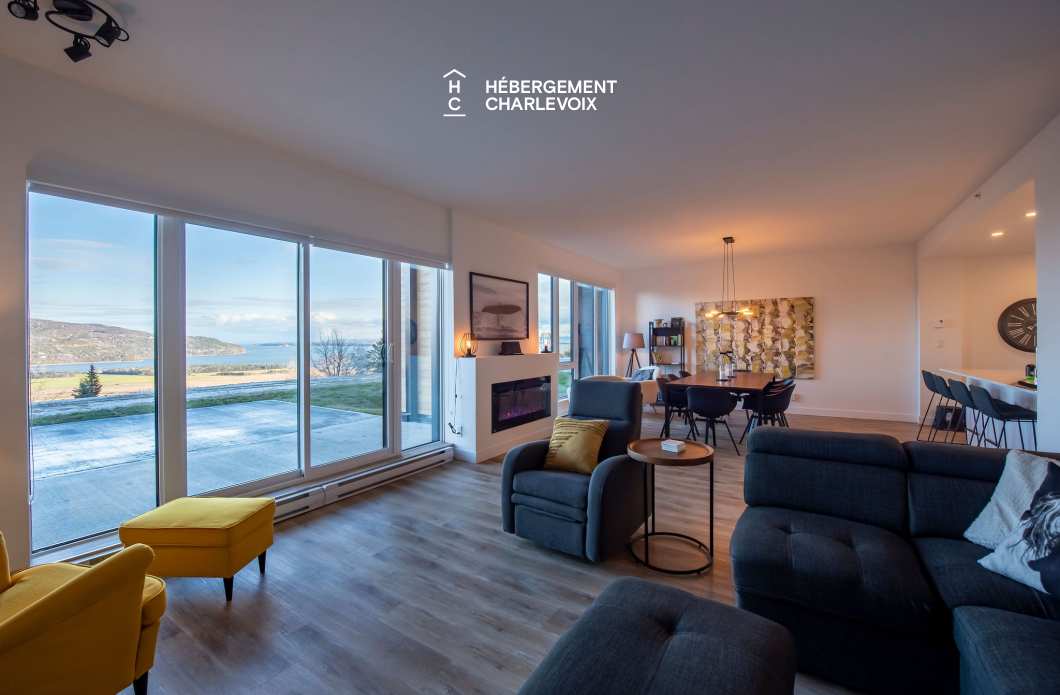 MGR-750 :  Condo 1e étage - Condo familial avec vue sur le fleuve