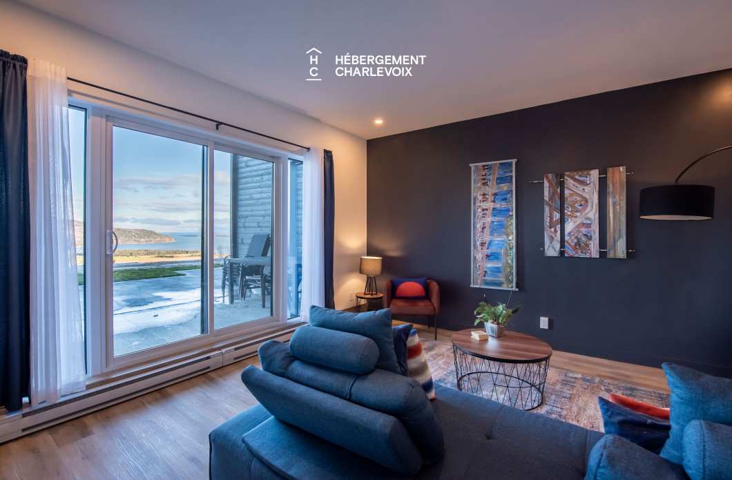 MGR-750 :  Condo 1e étage - Condo familial avec vue sur le fleuve