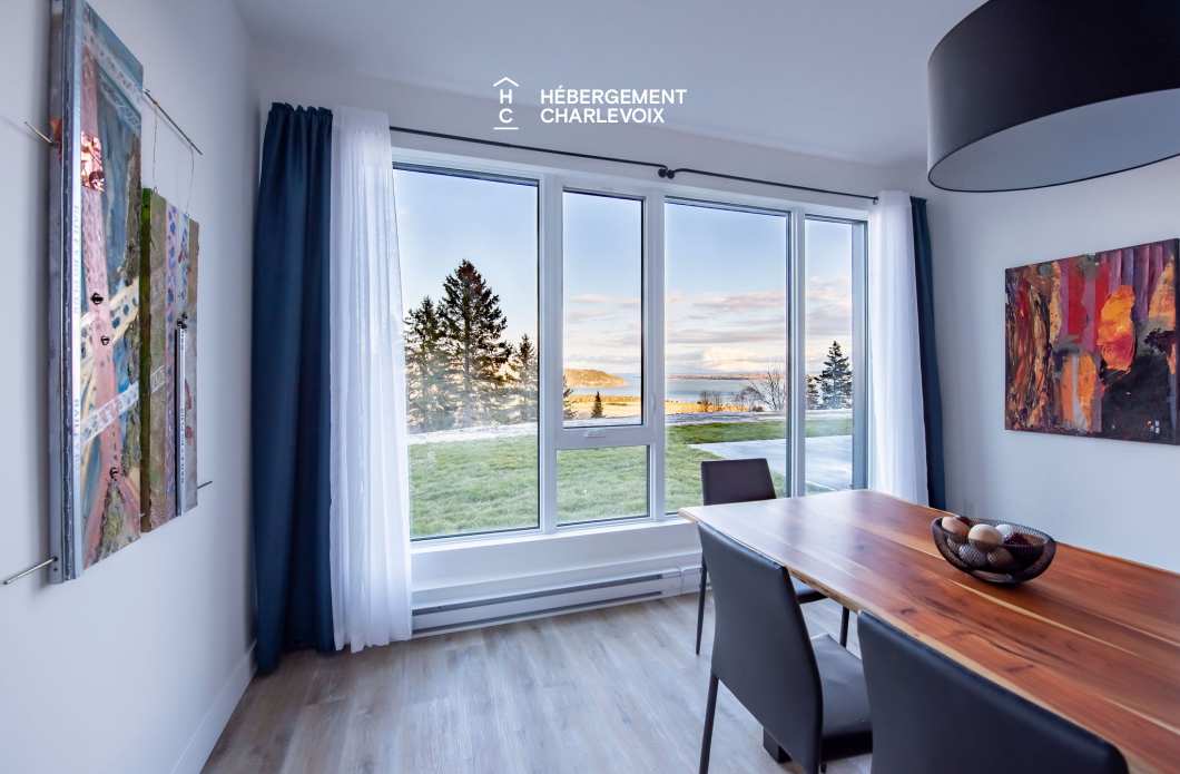 MGR-750 :  Condo 1e étage - Condo familial avec vue sur le fleuve