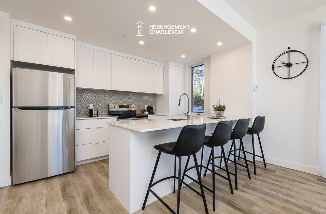 MGR-750 :  Condo 1e étage - Condo familial avec vue sur le fleuve