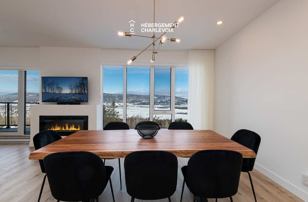 MGR-750 :  Condo 2e & 3e étage - Aux premières loges du levée du Soleil et du St-Laurent