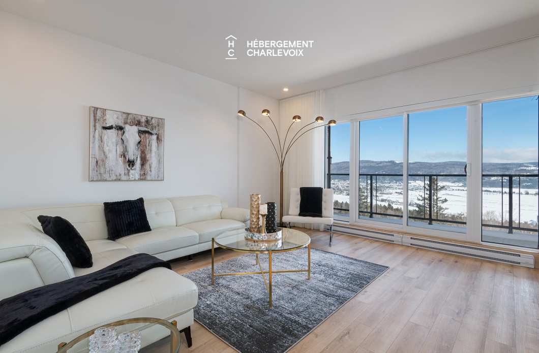 MGR-750 :  Condo 2e & 3e étage - Aux premières loges du levée du Soleil et du St-Laurent