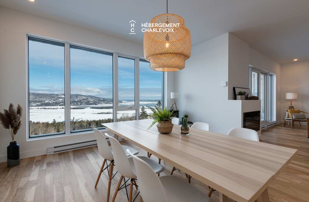 MGR-750 :  Condo 2e & 3e étage - Aux premières loges du levée du Soleil et du St-Laurent