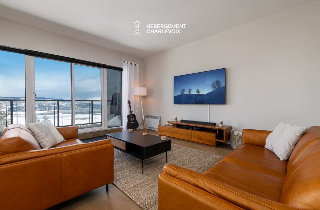 MGR-750 :  Condo 2e & 3e étage - Aux premières loges du levée du Soleil et du St-Laurent
