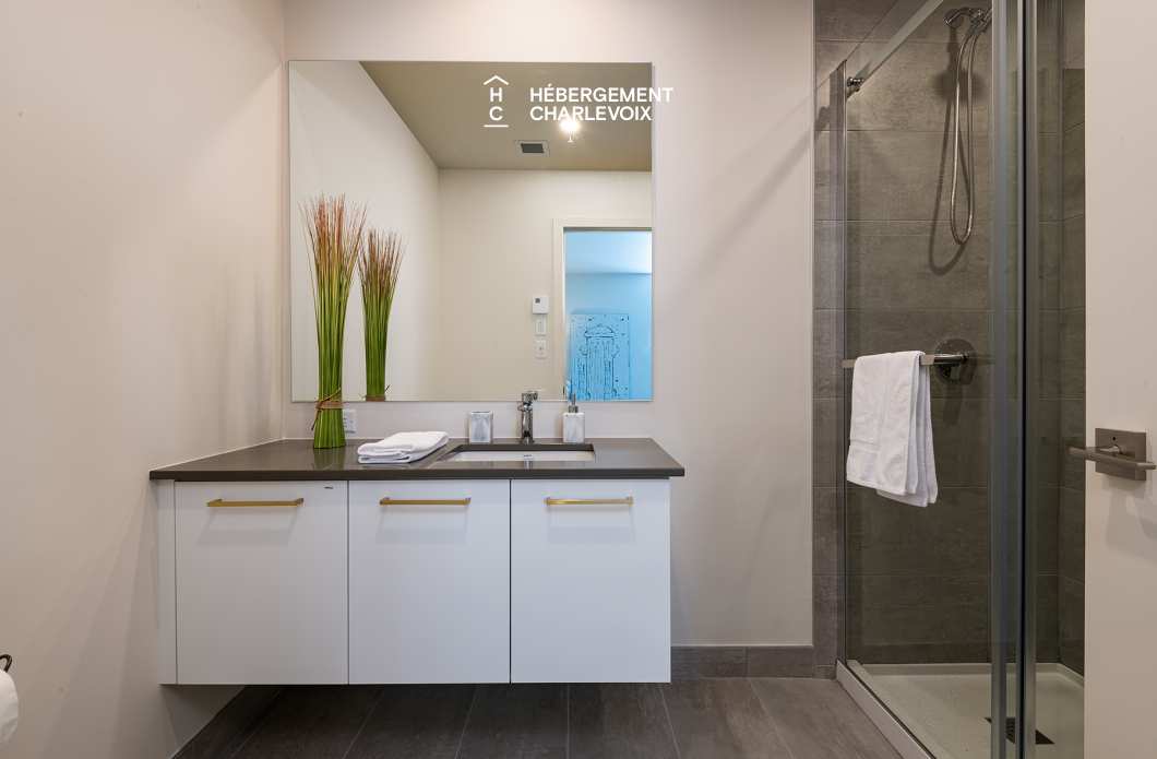 MGR-750:  Condo 4e étage - Penthouse avec vue, perché au-dessus du Fleuve St-Laurent.