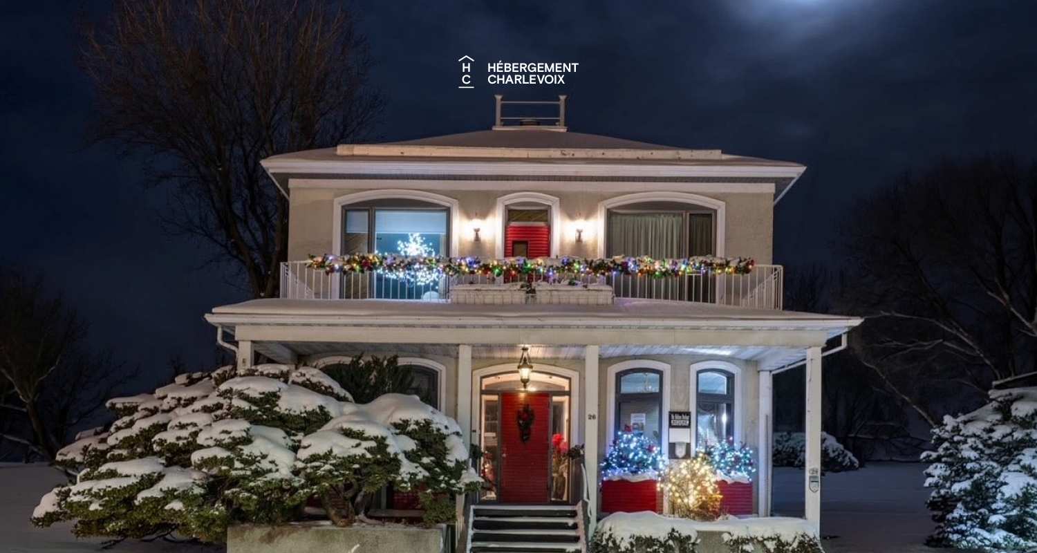 ALC-28 - Joli appartement situé en plein cœur de l'une des plus belles rues de Charlevoix.