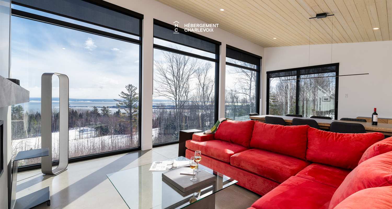 ALE-613 - Vue panoramique sur le fleuve St-Laurent.