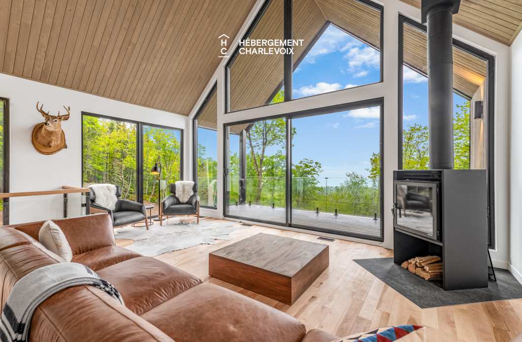 ALT-34 - Un chalet invitant à la détente près du Massif de Charlevoix