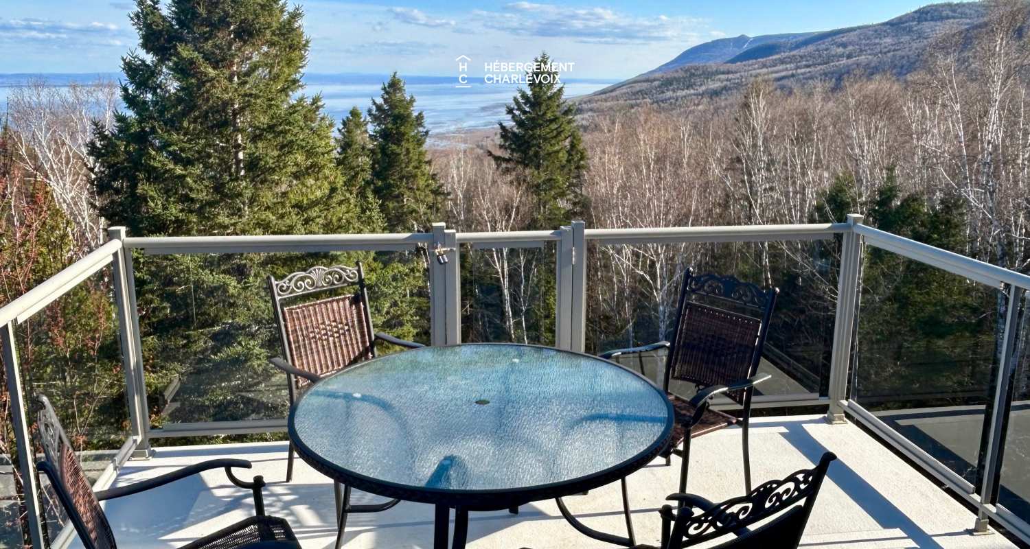ANO-121H - Cottage avec vue splendide sur le fleuve St-Laurent