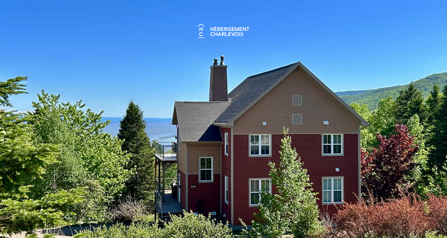 ANO-121H - Cottage avec vue splendide sur le fleuve St-Laurent