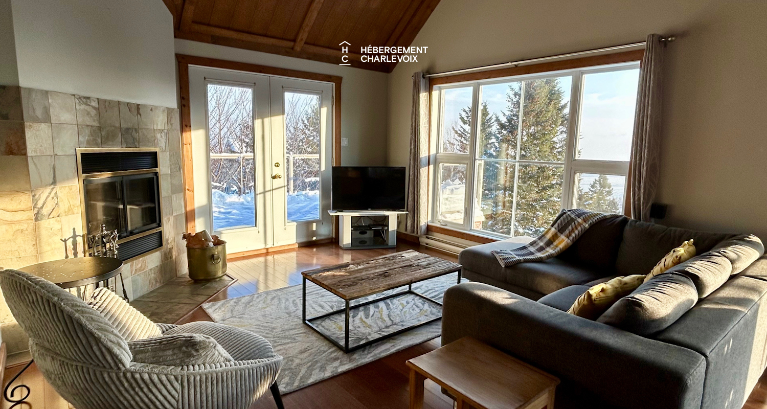ANO-121H - Cottage avec vue splendide sur le fleuve St-Laurent