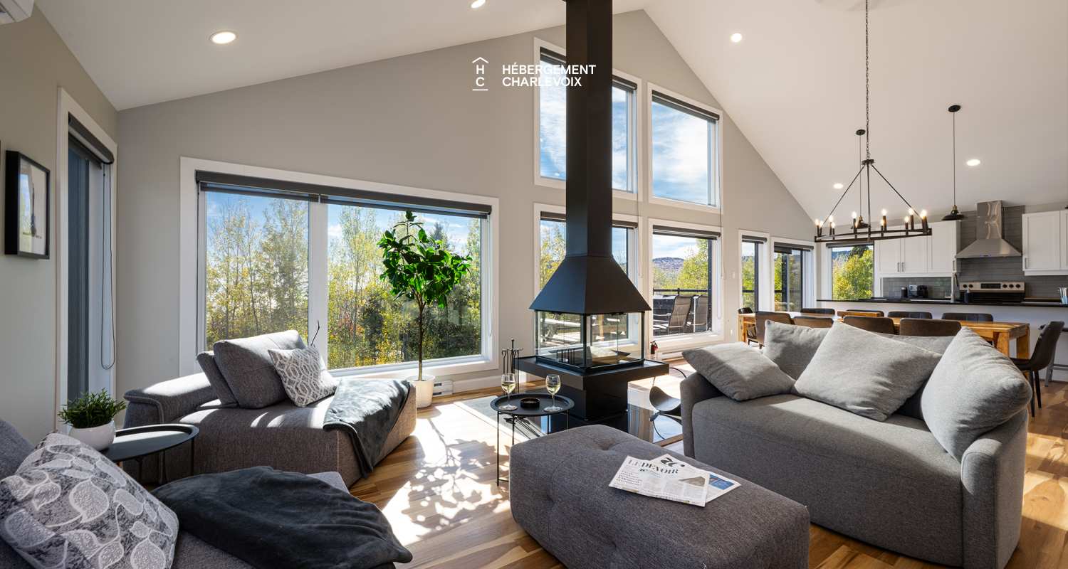 AUB-49 - Unforgettable stay in Charlevoix with a view of the river