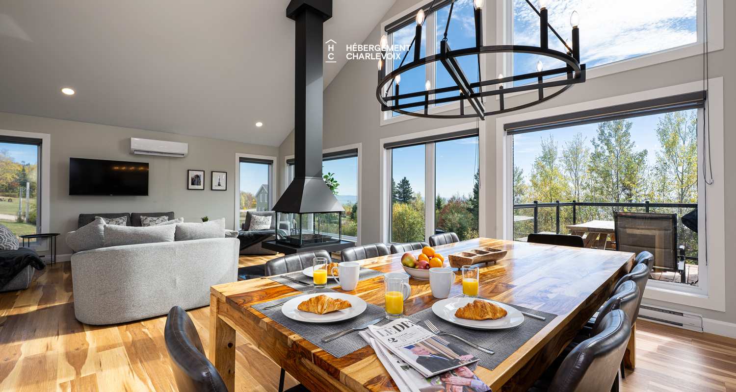 AUB-49 - Unforgettable stay in Charlevoix with a view of the river