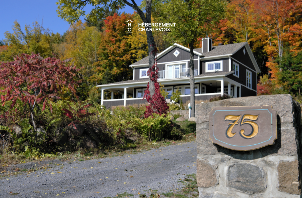 BEG-75 - Magnifique cottage avec vue sur l'Isle-aux-Coudres
