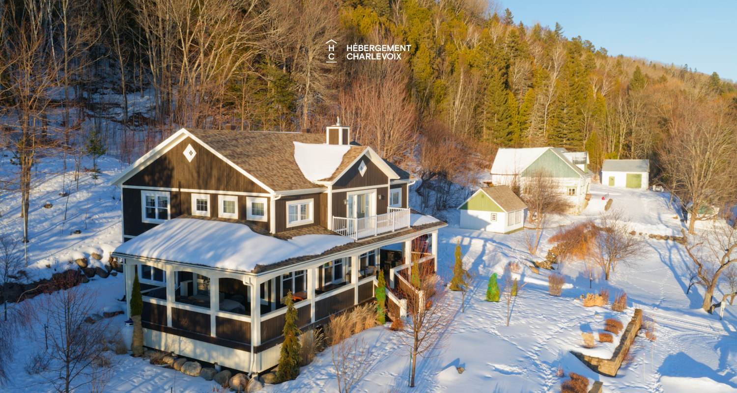 BEG-75 - Magnifique cottage avec vue sur l'Isle-aux-Coudres