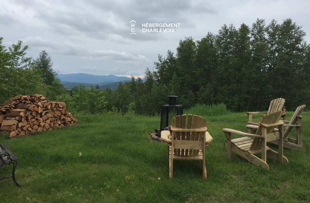 BEL-3 - Charmant chalet d'autrefois au coeur de l'arrière-pays de Charlevoix