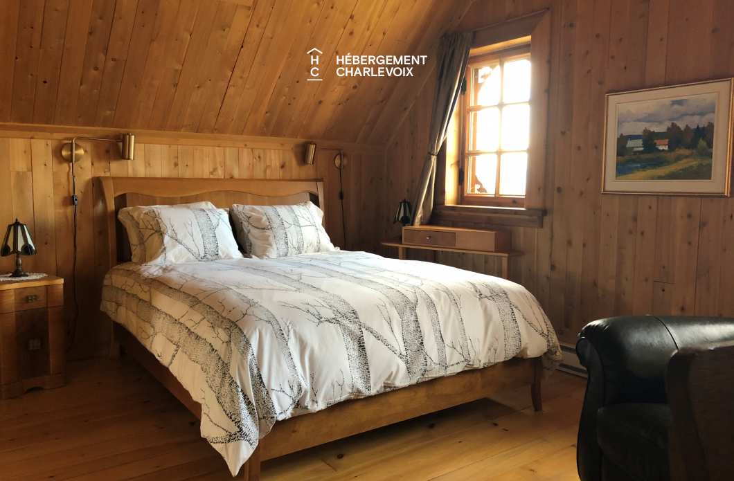 BEL-3 - Charmant chalet d'autrefois au coeur de l'arrière-pays de Charlevoix