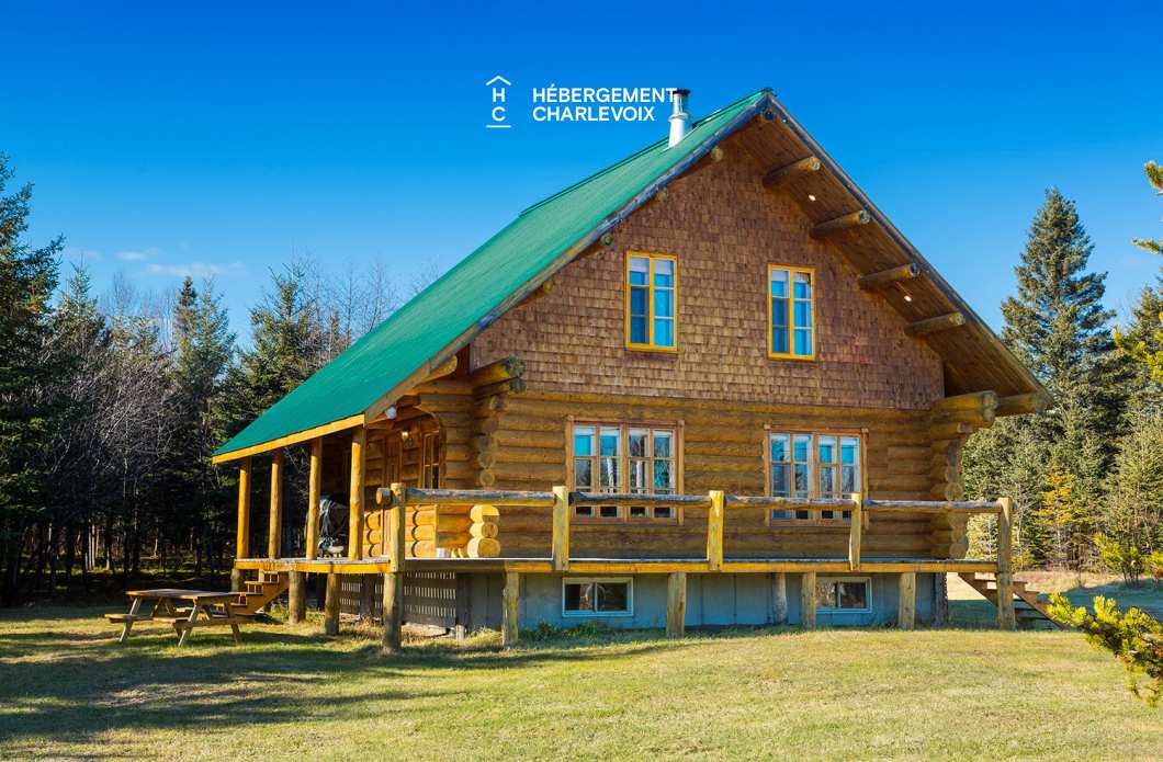 BLE-88 - Chalet tout de bois vêtu