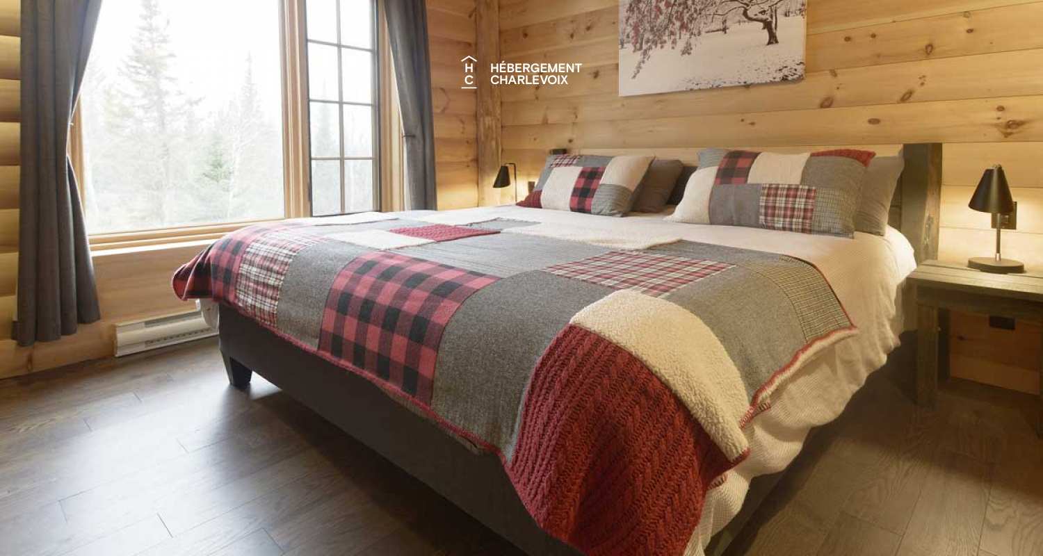 CAB-95 - Located in nature, in the heart of Charlevoix in the boreal forest of Quebec.