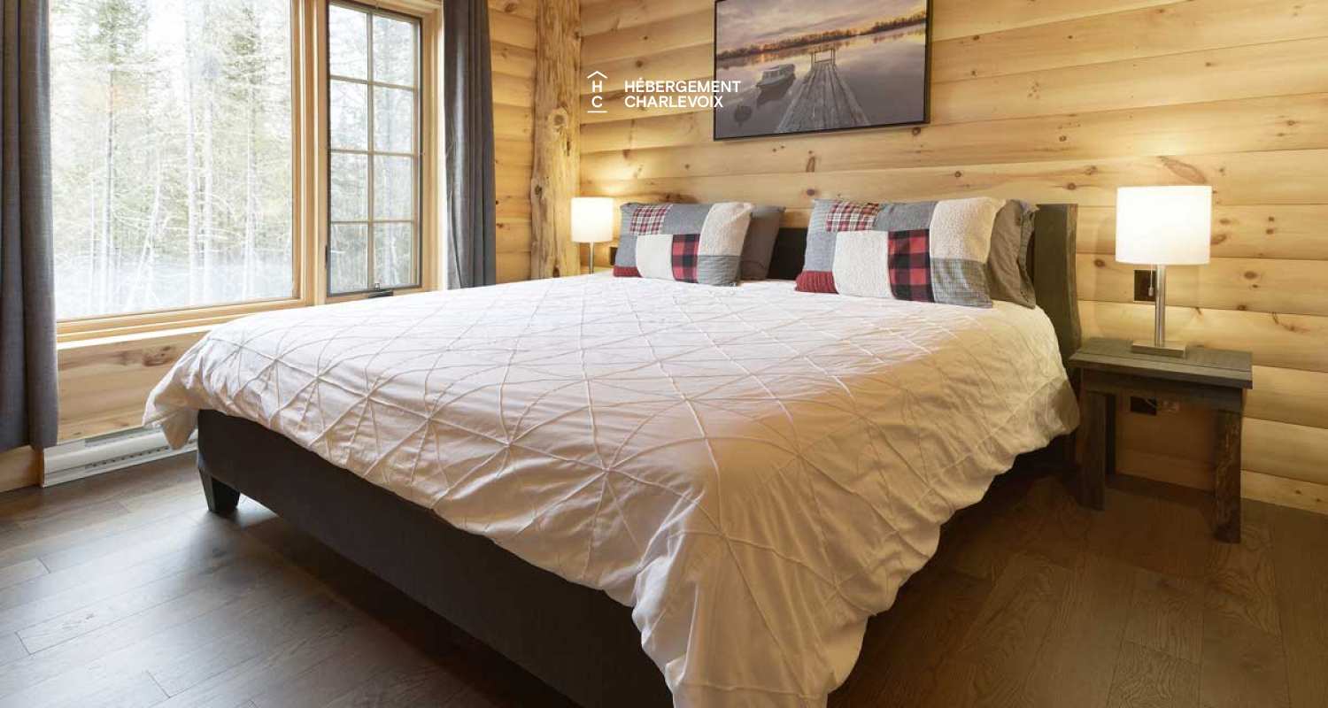 CAB-95 - Located in nature, in the heart of Charlevoix in the boreal forest of Quebec.