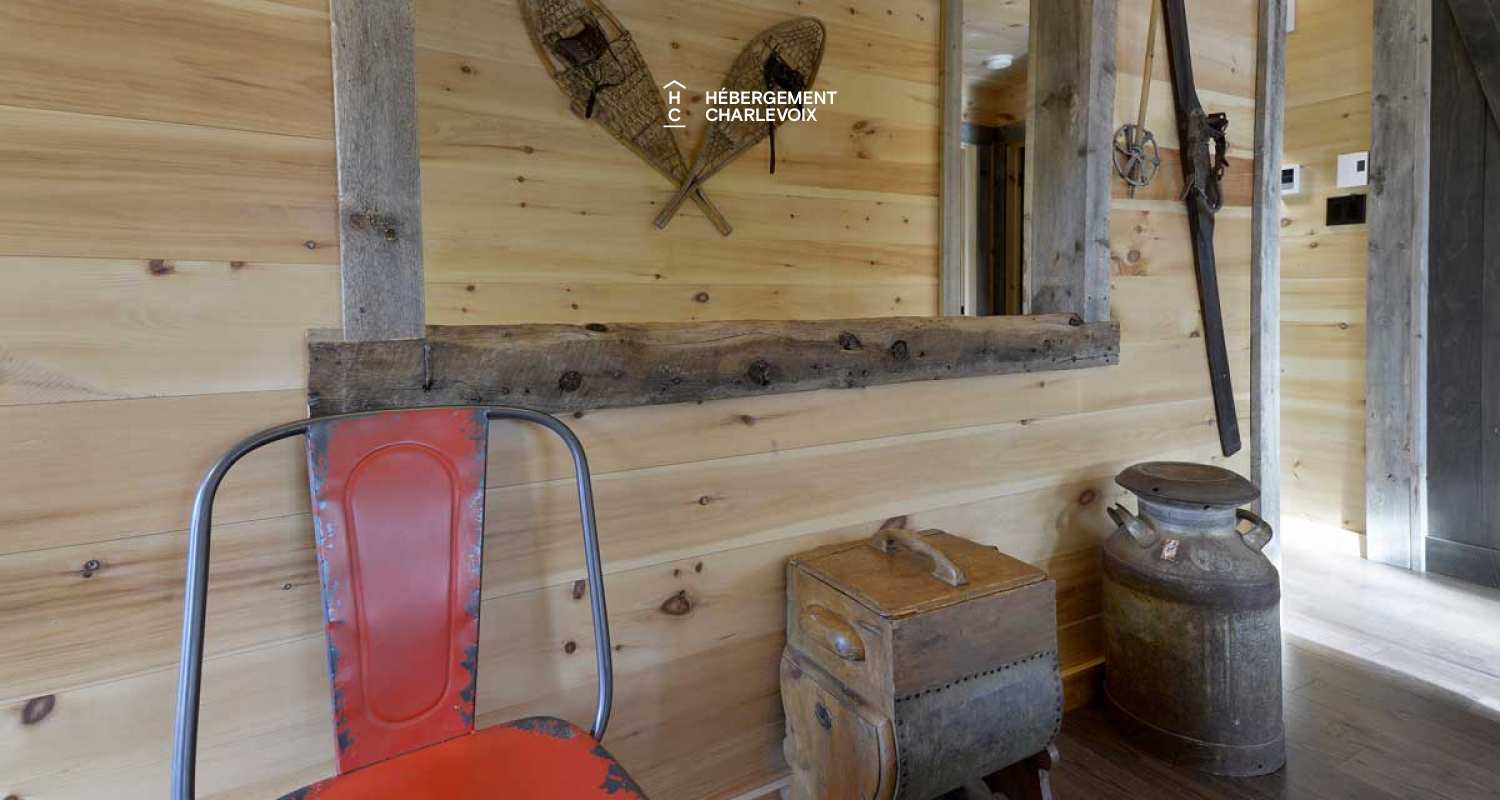 CAB-95 - Located in nature, in the heart of Charlevoix in the boreal forest of Quebec.