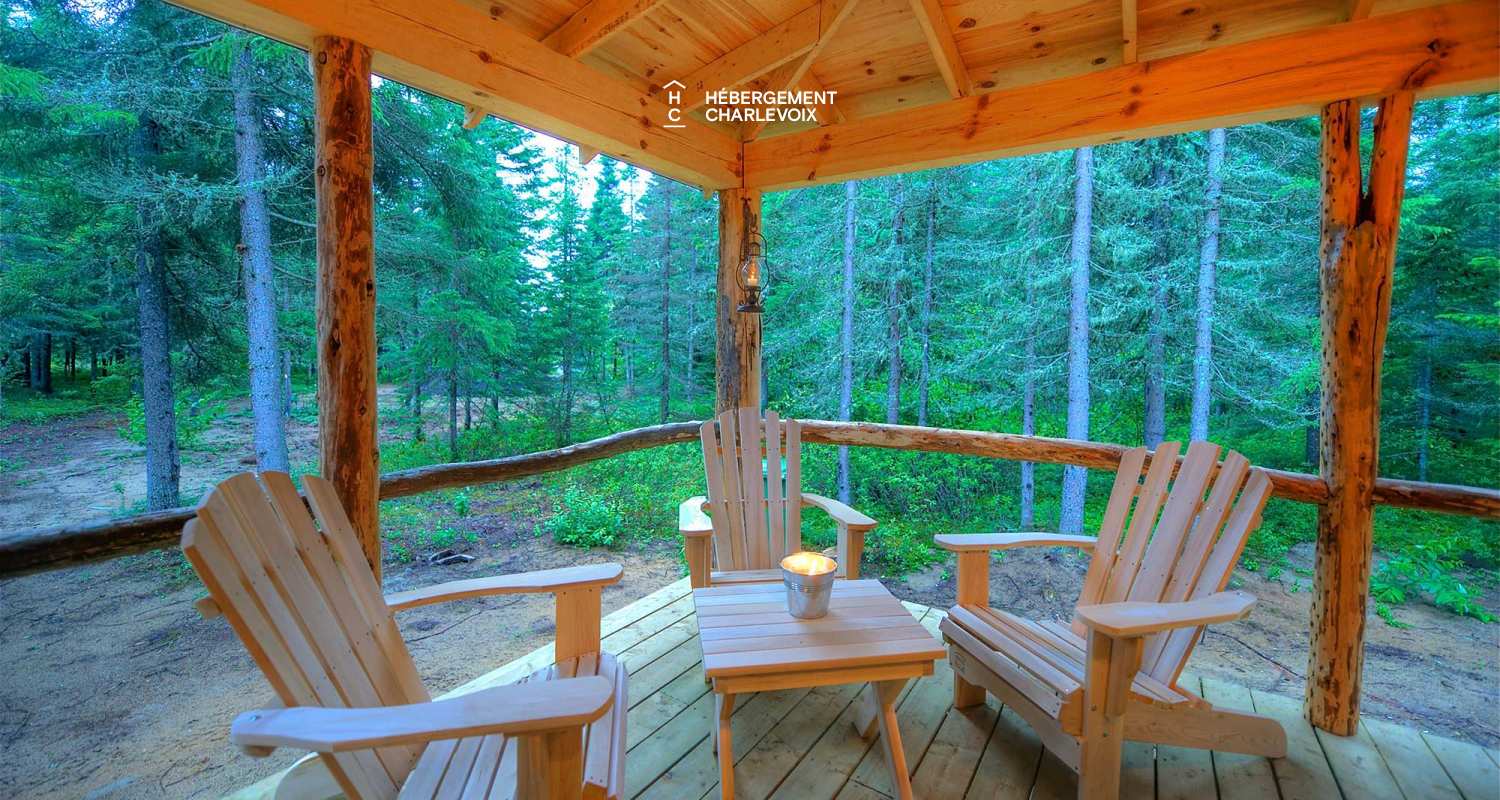 CAB-10 - Expérience inoubliable en plein coeur de la forêt!