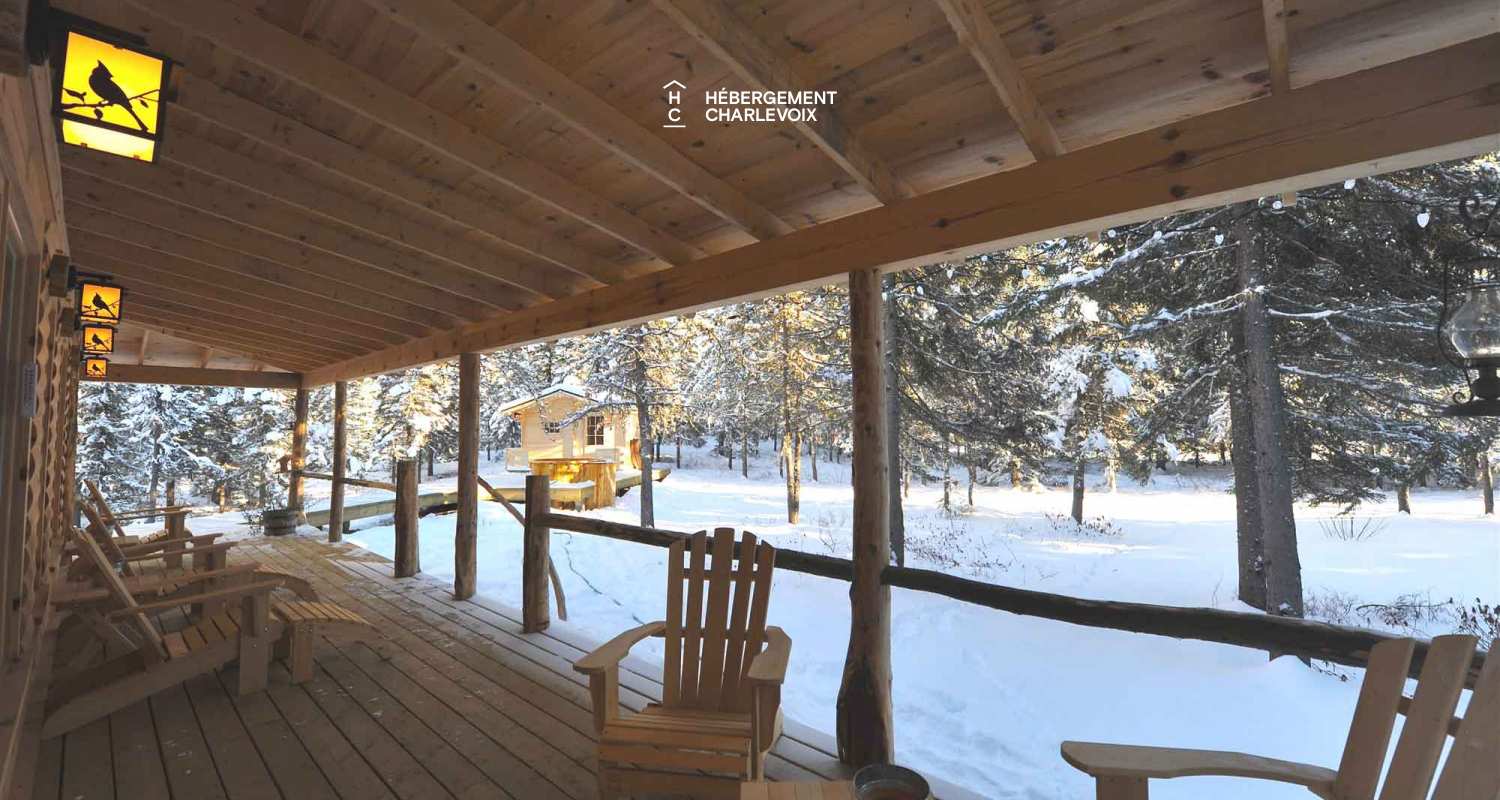 CAB-10 - Expérience inoubliable en plein coeur de la forêt!