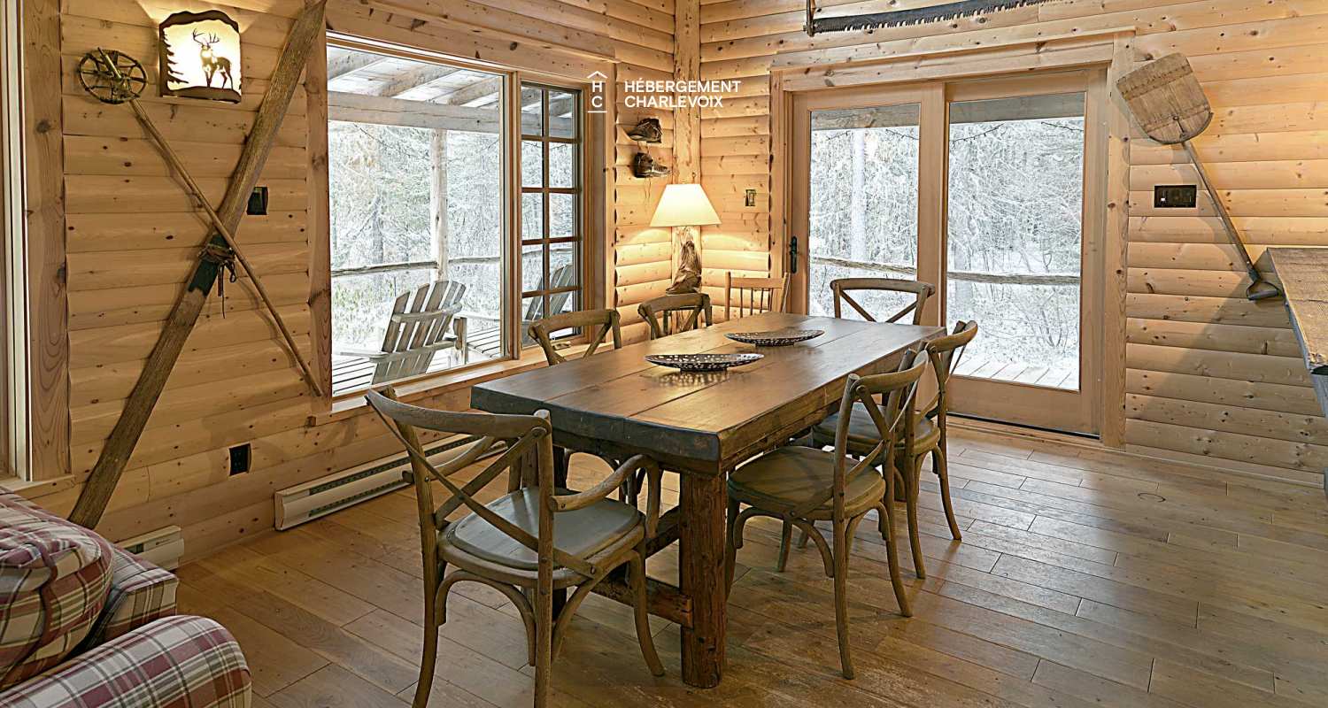 CAB-10 - Expérience inoubliable en plein coeur de la forêt!