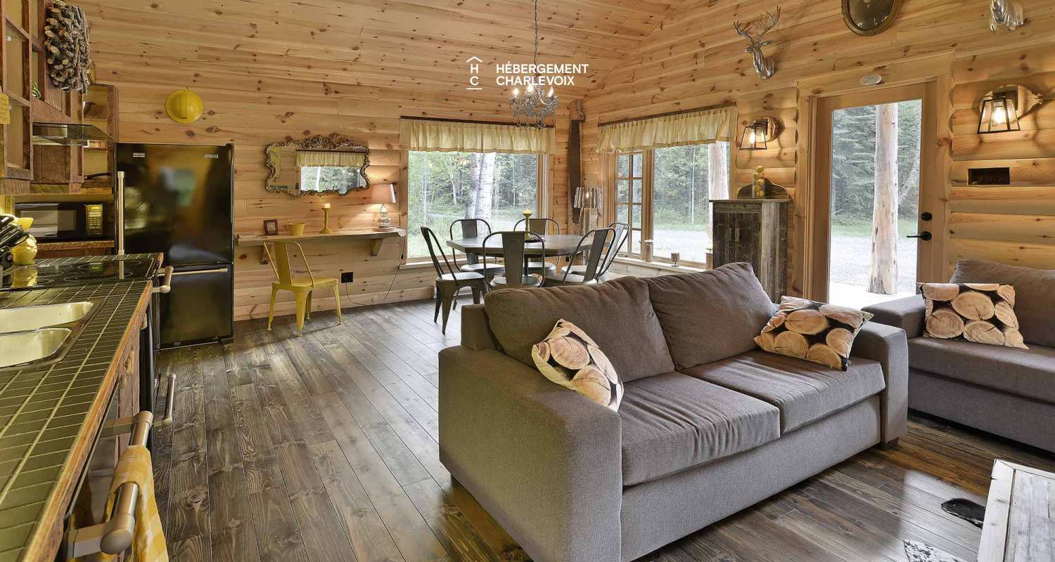 CAB-15-1 - LOCATED 500 M FROM THE MONT GRAND-FONDS SKI RESORT