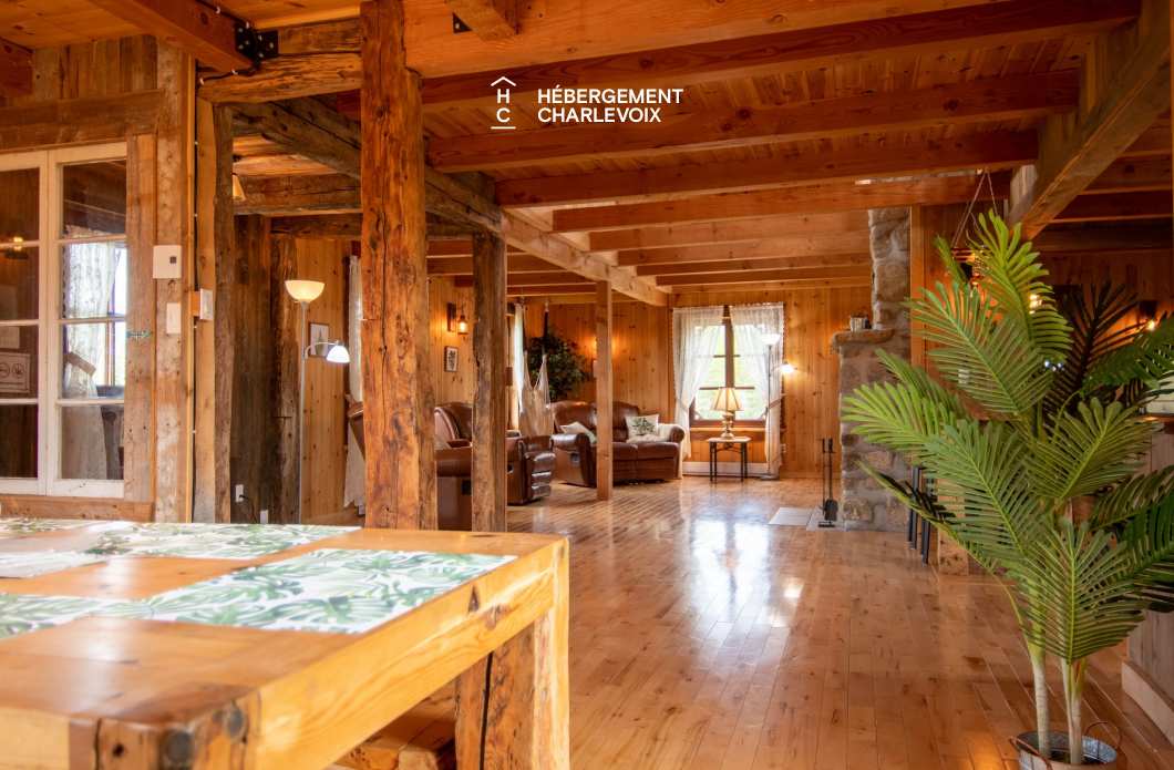 CHIC-35 - Le bonheur, il est au chalet.  Arrêtez de le chercher!