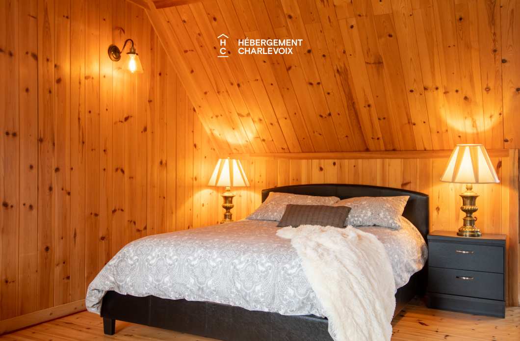 CHIC-35 - Le bonheur, il est au chalet.  Arrêtez de le chercher!