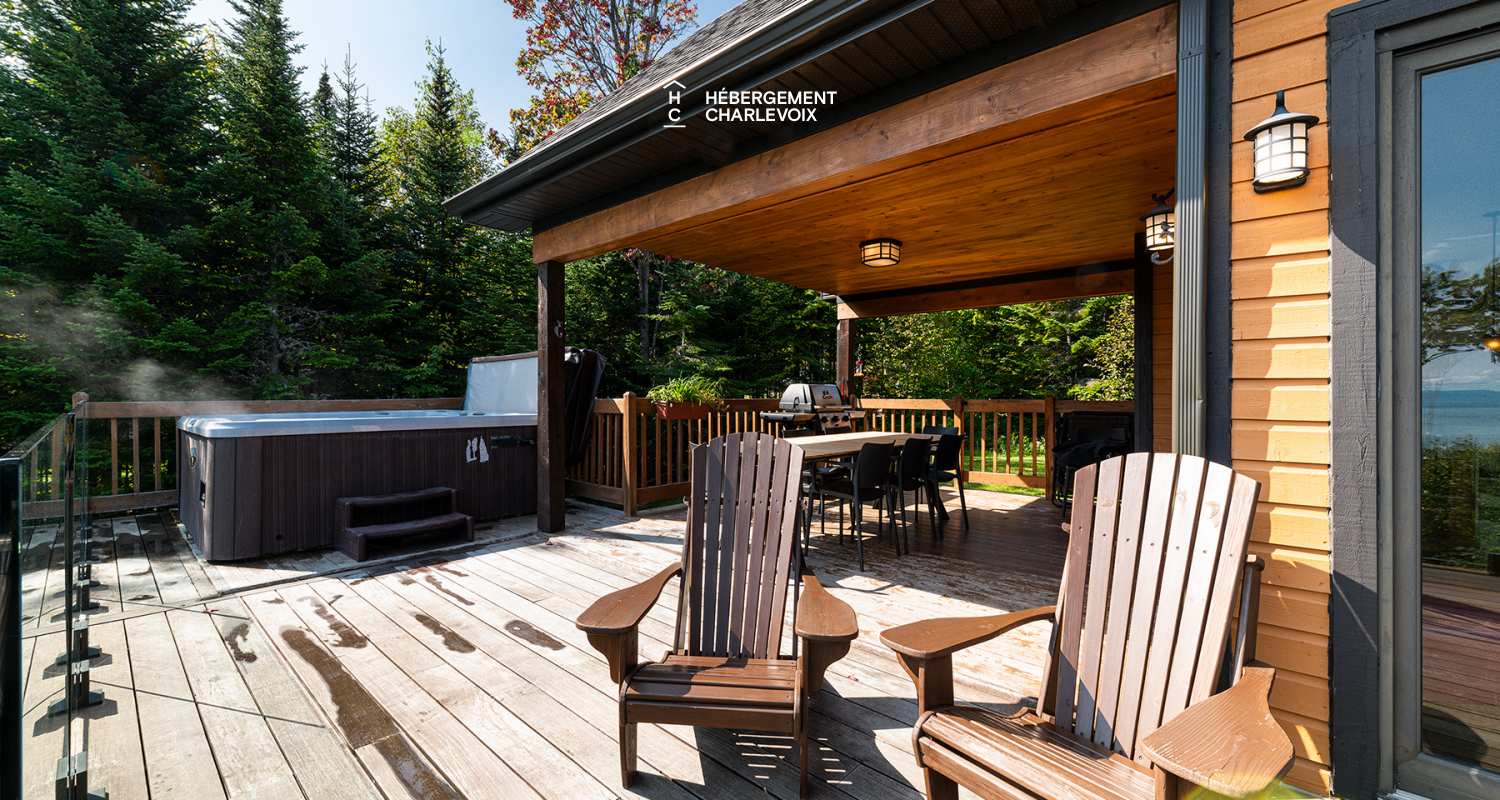 COE-9 - Spacieuse terrasse dotée d'un spa