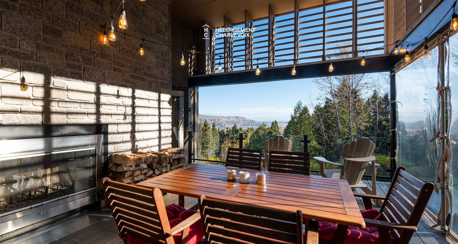 COT-121 - Fully equipped chalet  in Charlevoix